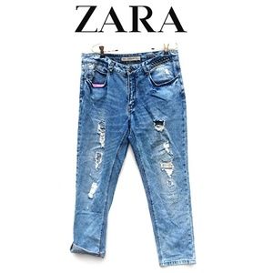 Zara, boyfriend jeans